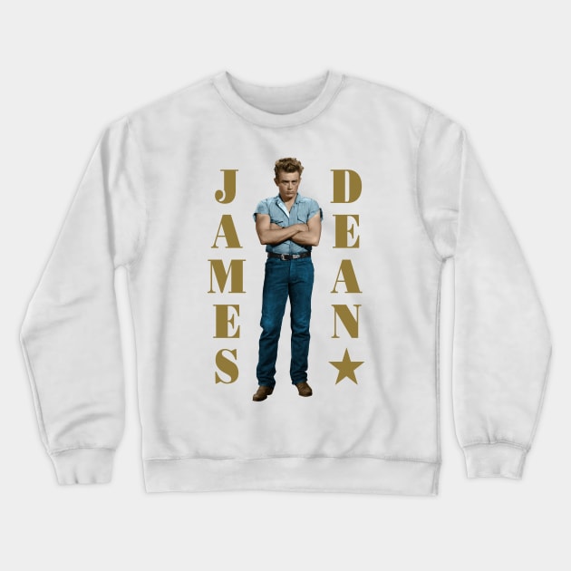 James Dean Crewneck Sweatshirt by PLAYDIGITAL2020